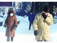 Zăpadă şi gerul Bobotezei pentru câteva zile