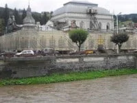 Semnarea Contractului privind achiziţia de servicii proiectare şi execuţie lucrări de construcţii şi restaurare a clădirii monument istoric Cazinoul Băilor din Vatra Dornei