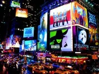 Cel mai mare ecran digital de înaltă definiție din lume, inaugurat în Times Square 