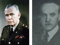 George Marshall şi Petre Antonescu