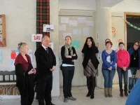 Studenţi din Bruxelles se află într-un stagiu de practică pedagogică 