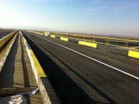 Podul din Vereşti, imagine din 2011, înaintea redării în folosinţă