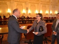 Ovidiu Donţu a propus preşedintelui Parlamentului Norvegiei organizarea unei misiuni economice române în Norvegia