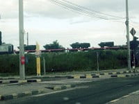 O garnitură de tren cu echipamente militare a traversat Suceava