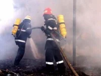 Gospodărie particulară din Berchişeşti transformată în scrum de un cablu electric defect