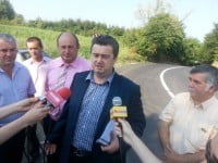 Drumul modernizat Mihoveni – Costâna, inaugurat de preşedintele CJ, Cătălin Nechifor