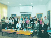 Juriul şi laureaţii Fundaţiei Culturale a Bucovinei la ediţia a XXI-a a Premiilor sale, acordate vineri, 18 septembrie 2015, pentru activitatea de creaţie a anului 2014