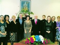 Directorul Biroului Regional al Organizaţiei Internaţionale a Francofoniei, Chantal Moreno, în vizită la Colegiul „Alexandru cel Bun” Gura Humorului