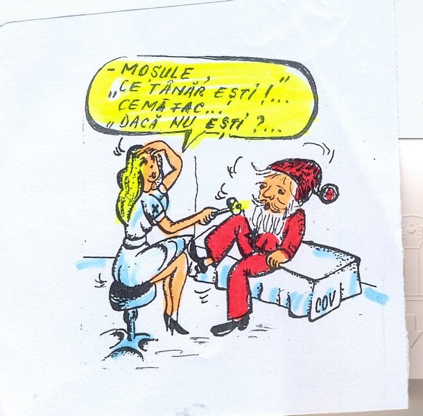 Caricatura de Viorel Corodescu - COV