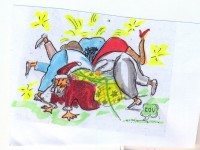 Caricatura de Viorel Corodescu - COV