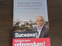 Băişanu a început campania out-door pentru referendumul legat de termoficare sub sloganul „Centrale termice în fiecare locuinţă”