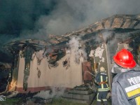 Biserica „Sf. Dumitru” din Burla, distrusă de un incendiu pornit de la un cablu electric