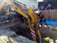 Peste un muncitor s-a surpat un mal de pământ