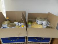 Sucevenii defavorizaţi au luat două rânduri de ajutoare alimentare de la UE