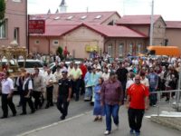 Procesiune religioasă pe străzile Fălticeniului