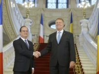 Preşedintele Franţei, Francois Hollande, vizitează România