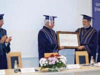 Titlu de Doctor Honoris Causa pentru prof. Jozef Vander Sloten de la Universitatea catolică din Leuven, Belgia