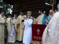 Slujba de resfinţire a Bisericii de lemn „Sfântul Gheorghe”