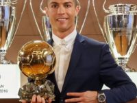 Cristiano Ronaldo a câştigat trofeul „Balonul de Aur 2016”