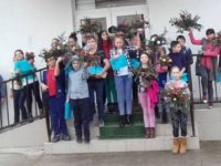 Câştigătorii ediţiei de iarnă a concursului Ikebana