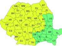 Un nou cod galben de vreme capricioasă