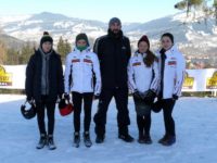 La Vatra Dornei, pe pista naturală de sanie „Bucovina” continuă antrenamentele