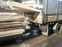 Transport ilegal de lemn depistat de jandarmi