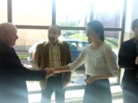 Eleva Simona Reuţ, beneficiara bursei „Prozator Ioan T. Lazăr”