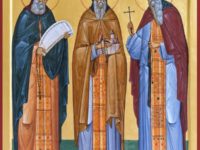 Sfinţii Sila, Paisie şi Natan, sihaştrii