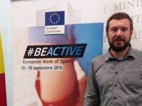 Suceveanul Mihai Androhovici, vicepreşedinte al Federaţiei Române Sportul pentru Toţi, premiat la Bruxelles