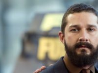 US actor Shia LaBeouf poses during a photocall for the film "Fury", on October 18, 2014 in Paris. AFP PHOTO / MARTIN BUREAU (Photo credit should read MARTIN BUREAU/AFP/Getty Images)