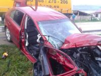 Impact nimicitor între două vehicule