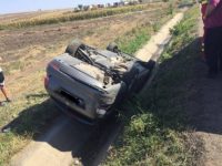 Accident pe DN 17, în apropiere de „Zidul morţii”