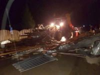 Furtună violentă şi în judeţul Suceava