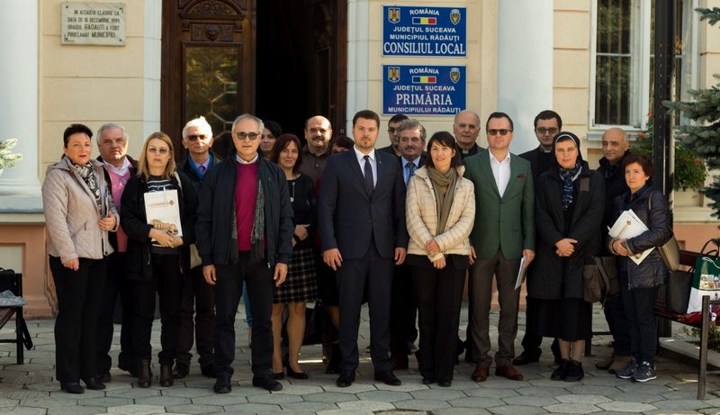 O delegaţie din Bagnacavallo, Italia, a vizitat Primăria Rădăuţi