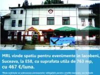 MRL vinde spatiu pentru evenimente in Iacobeni, Suceava, la E58, cu suprafata utila de 763 mp, cu 467 euro/luna
