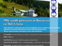 MRL vinde pensiune in Bucovina cu 968 Euro/luna