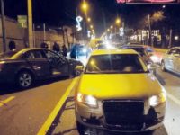 Coliziuni auto în lanţ pe bulevardul 1 Mai