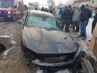 Trei tineri, răniţi după o depăşire neinspirată