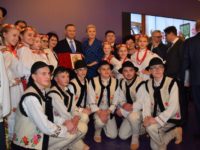 Polonezii din Bucovina, oaspeţi ai cuplului prezidenţial al Republicii Polone