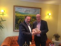 Gheorghe Flutur a discutat cu ambasadorul Marii Britanii despre posibile investiţii britanice în Parcul industrial Bucovina 1