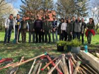 Gardienii forestieri au plantat 200 de „puieţi centenari”