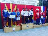 Medalie de argint pentru echipa României, cu dornenii Bularda, Tocilă şi Rădoi în prim-plan