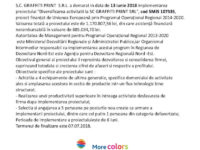 Diversificarea activitatii la SC GRAFFITI PRINT SRL