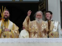 Sfinţirea noii catedrale din Fălticeni