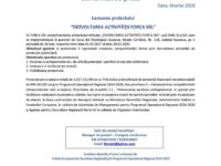 Lansarea proiectului “DEZVOLTAREA ACTIVITĂȚII FORCA SRL”