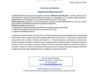 Lansarea proiectului “SĂNĂTATE PRIN MIȘCARE”