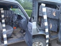 Un contrabandist a lovit cu maşina autospeciala Poliţiei de Frontieră