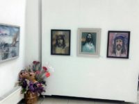 Imagini din expozitia de acuarela Ion Moraru de la Chisinau