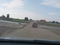 Un pod rutier provizoriu pentru trafic uşor va fi deschis, miercuri, la Milişăuţi